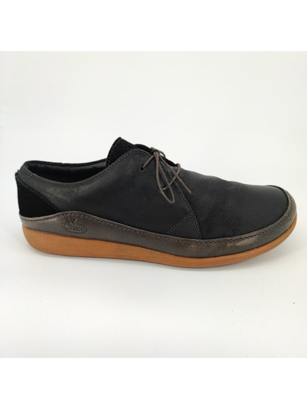 Chaco Montrose Lace Men’s Size 11 US Black Leather Boots Casual Style J105689